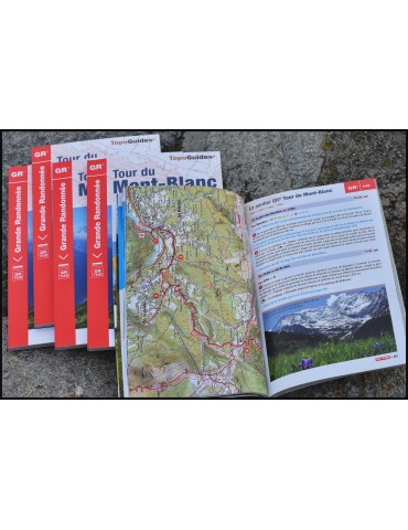 Tour du Mont blanc guidebook in french
