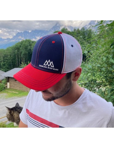 Casquette tricolore